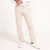 Pantalon chino creamy